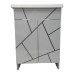Пластиковая напольная тумба Chaos grey HPL 1022 gloss 50 см Пластиковая напольная тумба Chaos grey HPL 1022 gloss 50 см