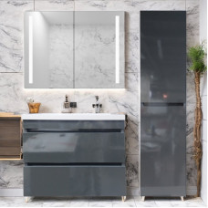 Комплект пластикових меблів Атлант з покриттям HPL 3155 gloss 80 см Комплект пластикових меблів Атлант з покриттям HPL 3155 gloss 80 см