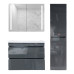 Комплект пластиковой мебели Атлант с покрытием HPL 3155 gloss 80 см Комплект пластиковой мебели Атлант с покрытием HPL 3155 gloss 80 см