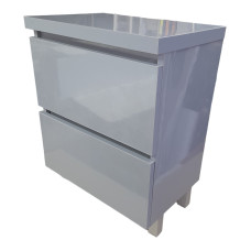 Пластиковая напольная тумба Лями Grey 3297 tought 100 см Пластиковая напольная тумба Лями Grey 3297 tought 100 см