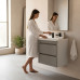 Подвесная тумба пластиковая TheMix Atlant grey 55 см Подвесная тумба пластиковая TheMix Atlant grey 55 см