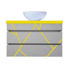 Тумба пластиковая Chaos Лями HPL 1022 silk 70 см
