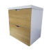 Пластиковая подвесная тумба Лями TheMix Wood 100 см
