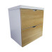 Пластиковая подвесная тумба Лями TheMix Wood 100 см