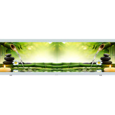 Экран под ванну The MIX Крепыш Green Bamboo 120 см
