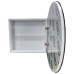 Зеркальный шкаф THEMIX Plastic У-5.1 с led подсветкой 70 см