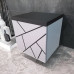 Тумба пластиковая подвесная Chaos black 100 см Тумба пластиковая подвесная Chaos black 100 см