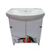 Тумба Mikola-M light Orange с умывальником 50см Тумба Mikola-M light Orange с умывальником 50см