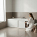 Экран под ванну The MIX Малыш Slim White 120 см Экран под ванну The MIX Малыш Slim White 120 см