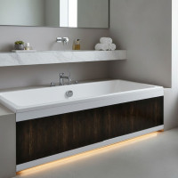 Экран под ванну The MIX Малыш Brown wood 120 см