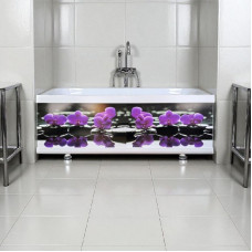 Экран под ванну The MIX Малыш Pink Orchid 120 см Экран под ванну The MIX Малыш Pink Orchid 120 см