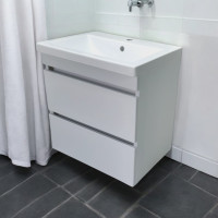 Подвесная тумба пластиковая Mikola-M Atlant white 70 см Подвесная тумба пластиковая Mikola-M Atlant white 70 см