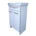 Тумба Mikola-M пластиковая 2.0 Grey с умывальником 50 см Тумба Mikola-M пластиковая 2.0 Grey с умывальником 50 см