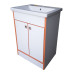 Тумба Mikola-M пластик 3.0 Orange с умывальником Como 70 см Тумба Mikola-M пластик 3.0 Orange с умывальником Como 70 см