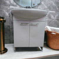 Тумба пластиковая The Mix 2.0 white 2 двери 50 см Тумба пластиковая The Mix 2.0 white 2 двери 50 см