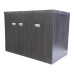Пластикова тумба з покриттям HPl 5057Bute_4513velur з кам'яною мийкою Adamant 120 см