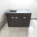 Пластикова тумба з покриттям HPl 5057Bute_4513velur з кам'яною мийкою Adamant 120 см
