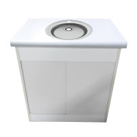 Тумба кухонная Mikola-M Eco Green light с врезной мойкой 80 см Тумба кухонная Mikola-M Eco Green light с врезной мойкой 80 см