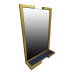 Зеркало TheMix в стиле Loft Gold 60 см