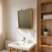 Зеркало TheMix в стиле Loft Gold 60 см
