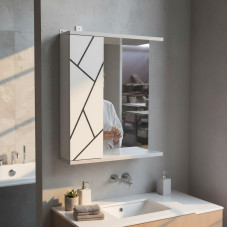 Пластикове дзеркало Chaos grey HPL 1022 gloss 50 см Пластикове дзеркало Chaos grey HPL 1022 gloss 50 см