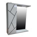 Пластиковое зеркало Chaos grey HPL 1022 gloss 55 см Пластиковое зеркало Chaos grey HPL 1022 gloss 55 см