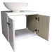 Подвесная тумба Mikola-M белая 55*40*45 с умывальником MONA 42 Подвесная тумба Mikola-M белая 55*40*45 с умывальником MONA 42