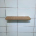 Полка для ванной TheMix 50х0.6х12 смHpl 4236 wood