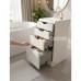 Комод The Mix Stairs 4 ящика 40 см белый Комод The Mix Stairs 4 ящика 40 см белый