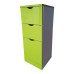 Комод Mikola-M Stairs 3 ящика HPL 1111 gloss 50 см Комод Mikola-M Stairs 3 ящика HPL 1111 gloss 50 см
