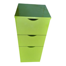 Комод Mikola-M Stairs 3 ящики HPL 1111 gloss 40 см Комод Mikola-M Stairs 3 ящики HPL 1111 gloss 40 см