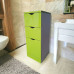 Комод Mikola-M Stairs 3 ящика HPL 1111 gloss 50 см Комод Mikola-M Stairs 3 ящика HPL 1111 gloss 50 см