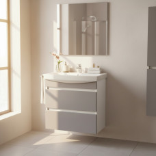 TheMIX Подвесная тумба Атлант grey 60 см