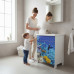 Пластиковая тумба TheMix Fish с фотопечатью 80 см Пластиковая тумба TheMix Fish с фотопечатью 80 см