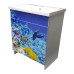 Пластиковая тумба TheMix Fish с фотопечатью 80 см Пластиковая тумба TheMix Fish с фотопечатью 80 см