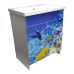 Пластиковая тумба TheMix Fish с фотопечатью 80 см Пластиковая тумба TheMix Fish с фотопечатью 80 см