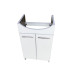Тумба пластиковая The Mix 2.0 white 2 двери 60 см